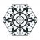 Hexagon Klinker Carnaby Svart Matt-Satin 29x33 cm Preview